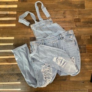 Vici sassy sweetheart denim overall (small)